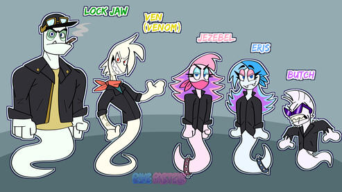 Biker Ghosts Line Up